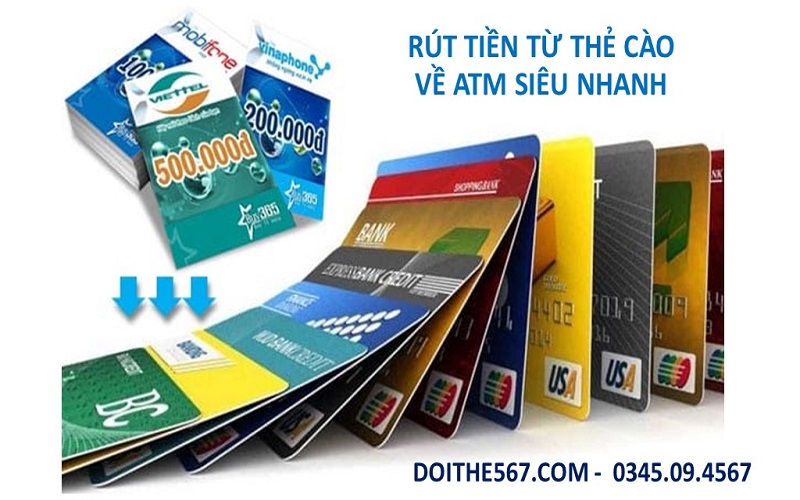 Đổi Thẻ Cào Thành Tiền - Rút Tiền Nhanh Chóng Về Thẻ ATM Trong 1 Phút 